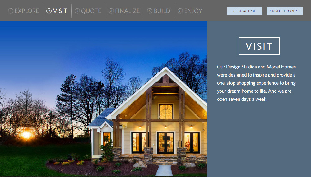 Home Builder Websites - Your Approach Step 2
