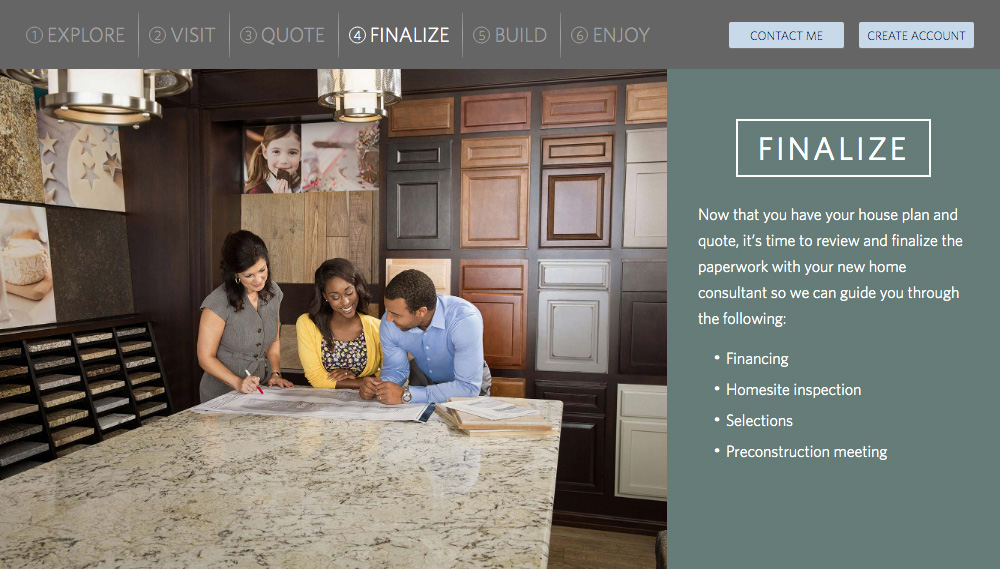 Home Builder Websites - Your Approach Step 4