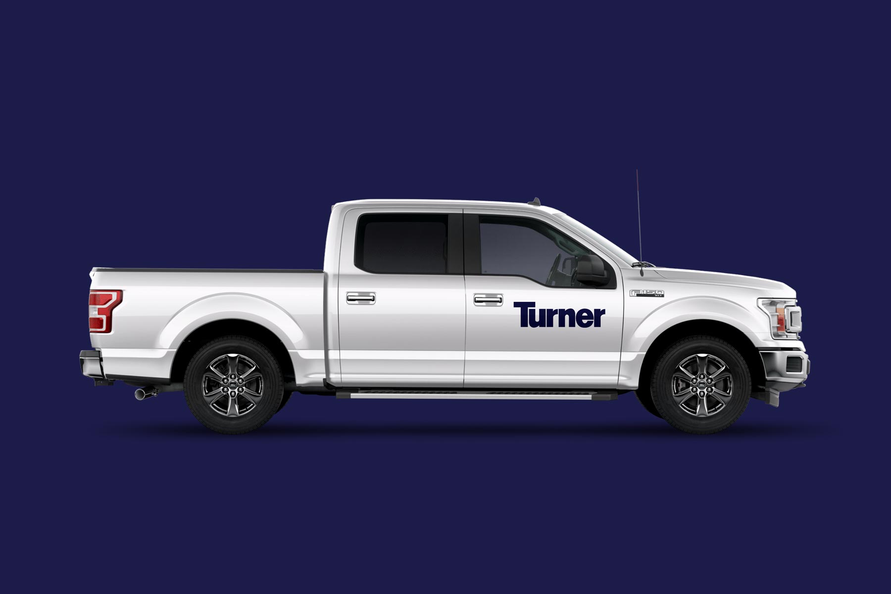 Turner - Construction Company Logo on a Truck