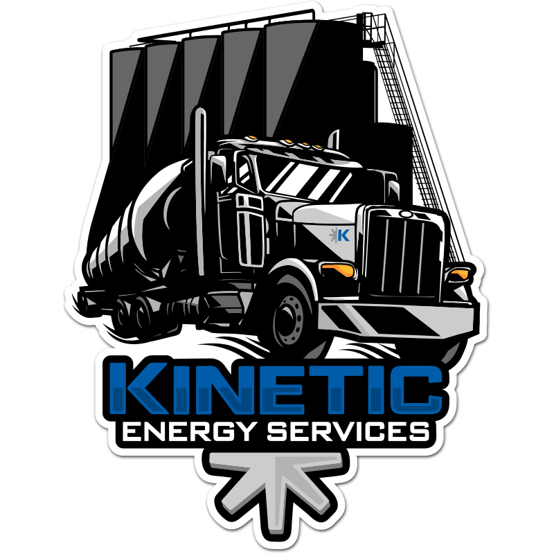 Hardhat stickers for Kinetic Industry