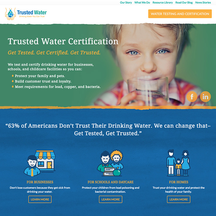 Homepage - Trusted Water