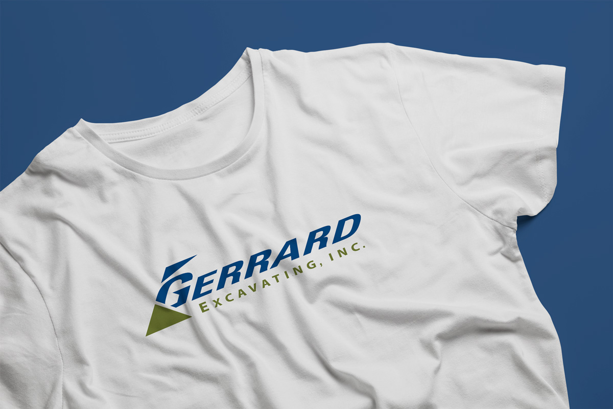 T-shirt graphics for Gerrard Excavating
